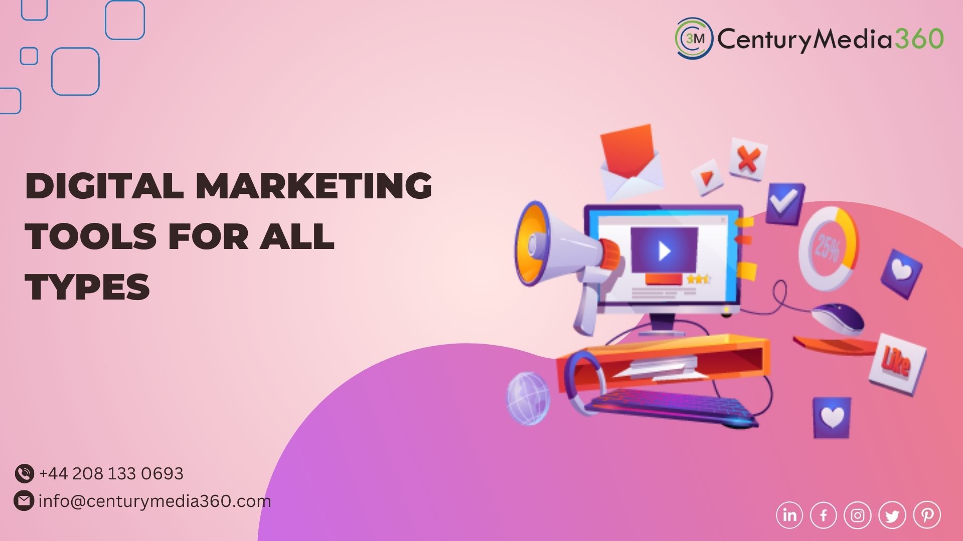 Digital Marketing Tools for All Types